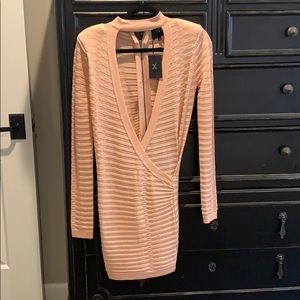 NBD Longsleeve Dress - Color: Sand